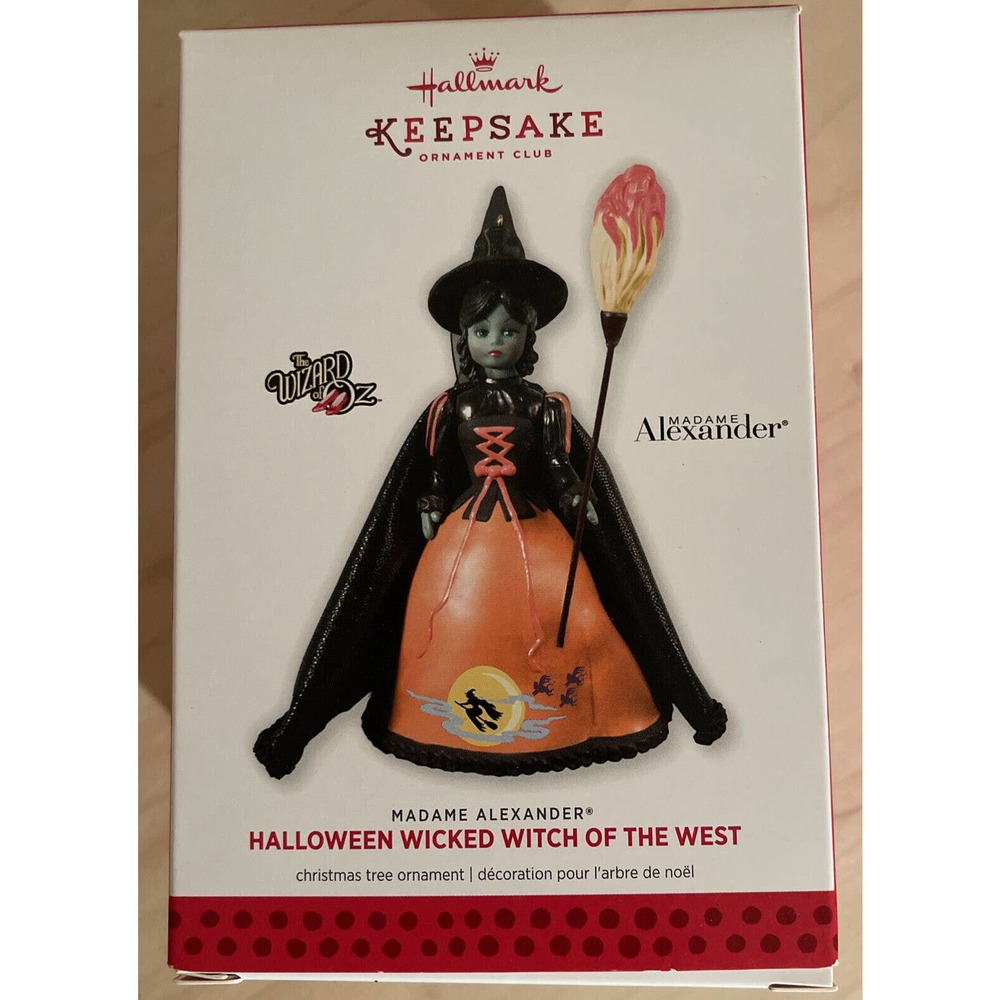 Hallmark Keepsake 'Halloween Wicked Witch of the West' Madame Alexander 2013 NIB